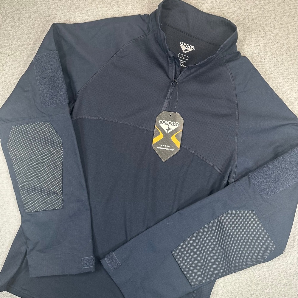 Condor Combat Shirt Mens XL Navy Blue Long Sleeve Tactical Ripstop NWT